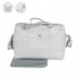 Bolsa canastilla silla de paseo Flower Mellow gris Pasito a Pasito
